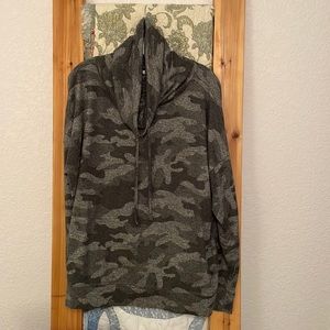 Soft camouflage long sleeve shirt
